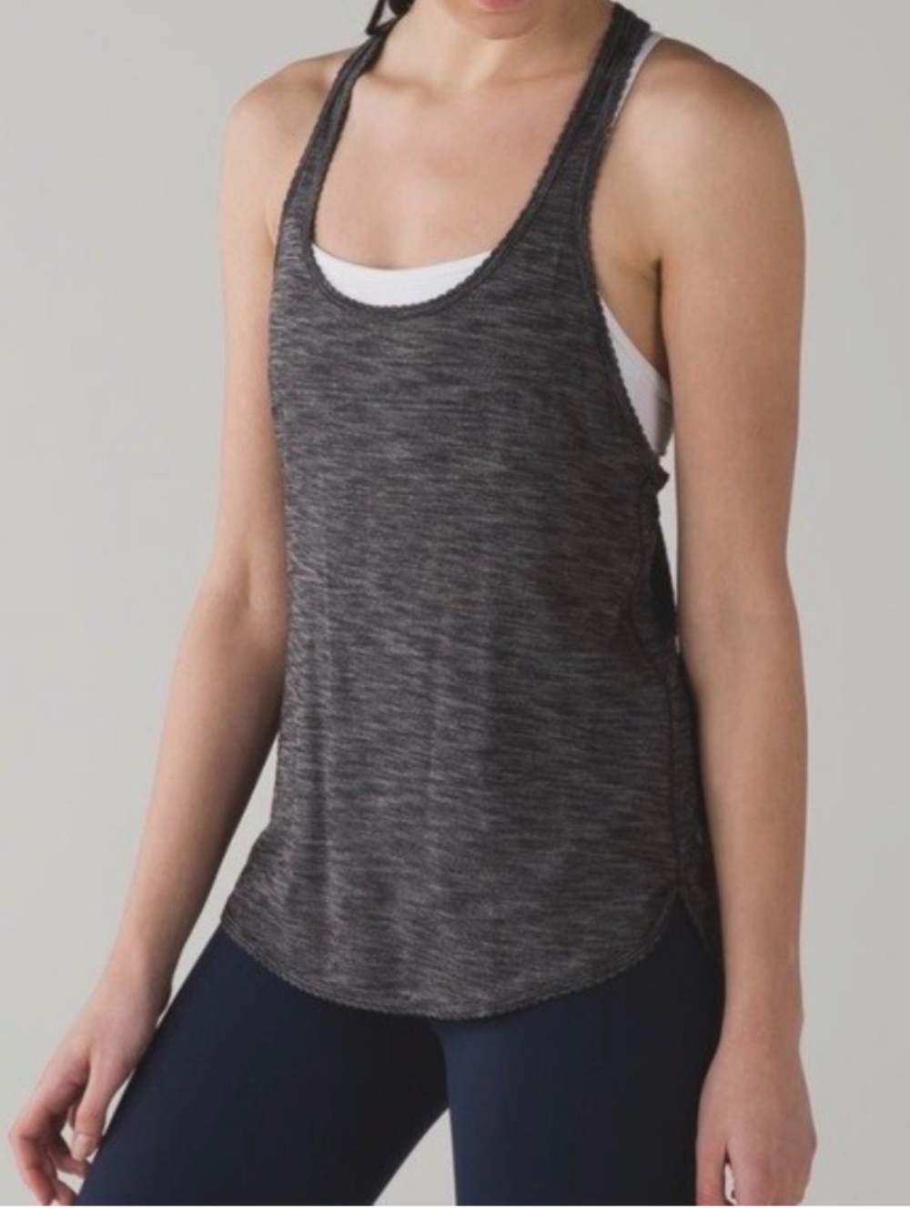 Lululemon Dark Gray 105 F Singlet